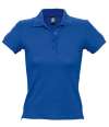 11310 People SOL'S Ladies People Cotton Piqué Polo Shirt Royal Blue colour image